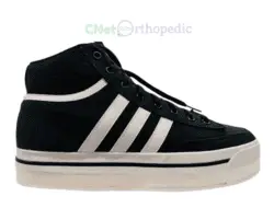 Step 3 — Finished orthopedic shoe lift on Adidas sneaker